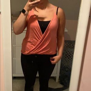 Summery orange tank top